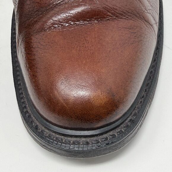 Dexter Derby Dress Shoes Mens 10.5 D Brown Pebble Grain Leather Oxford USA main image 12
